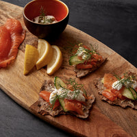 Large Un-Sliced Side of Goldstein Smoked Salmon (approx 1.3-1.5kg) - Oily