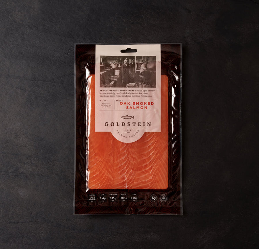 Finest Quality Goldstein Smoked Salmon (various weights) - KOSHER FOR PASSOVER