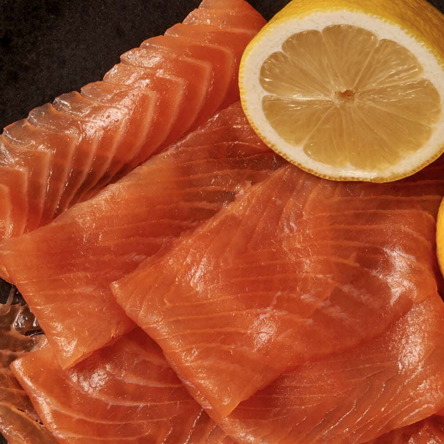 Whole Sliced Side of Goldstein Smoked Salmon (approx 1kg) - KOSHER FOR PASSOVER